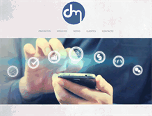 Tablet Screenshot of digitalmarketing.cl